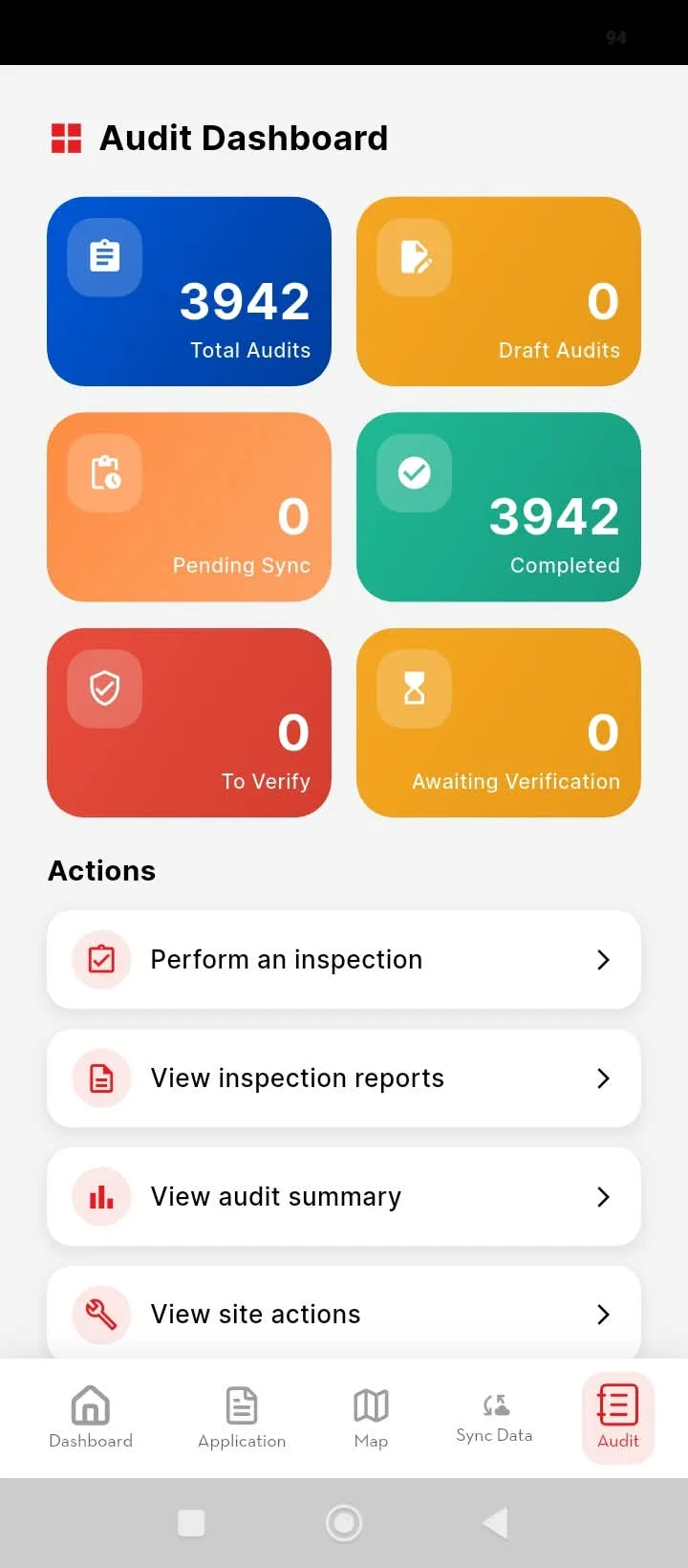 FieldSense360 audit app